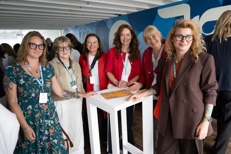 Kamila Drygalska podczas spotkania mentorek Global Mentoring Walk Trójmiasto